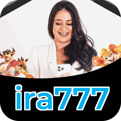 Interface do aplicativo ira777 mostrando jogos disponíveis no iOS e Android